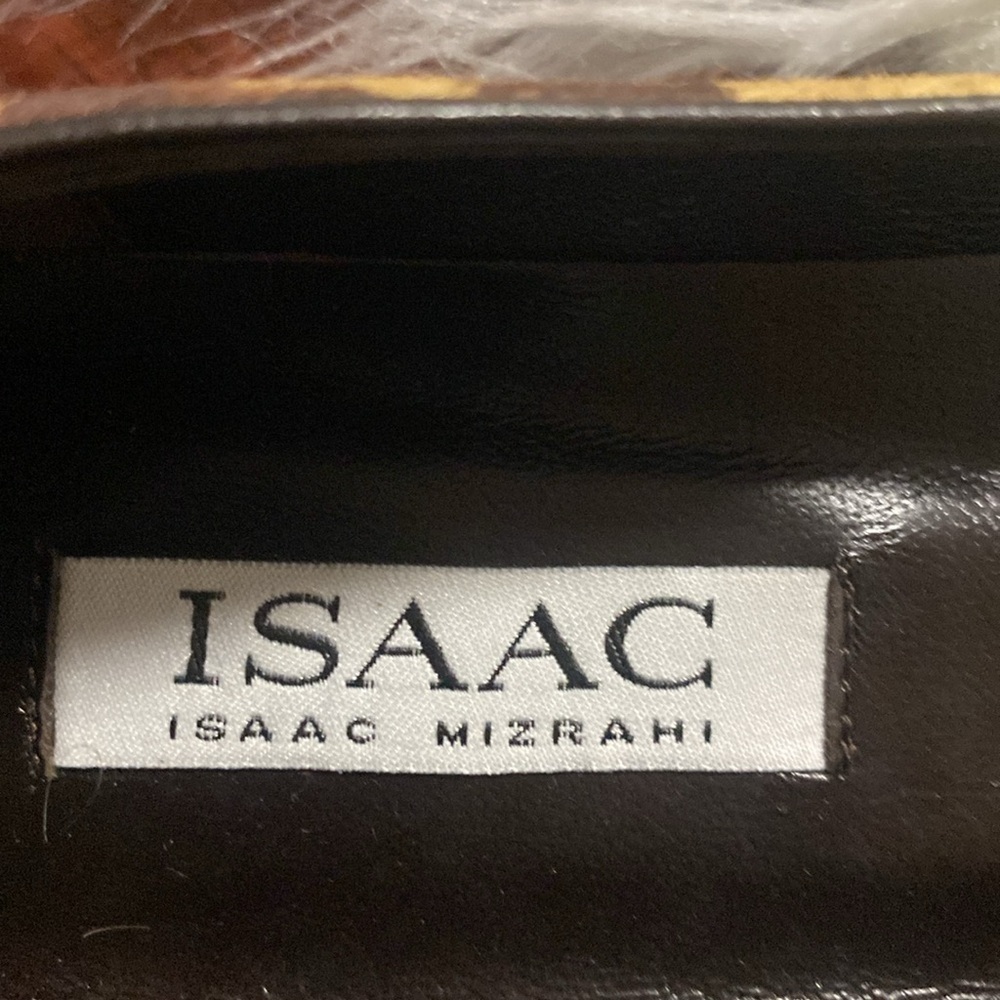 Isaac Mizrahi Italy Animal Calf Hair Flats Size 7B - Picture 9 of 9